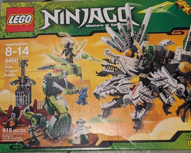 Lego Ninjago 9450 Epic Dragon Battle