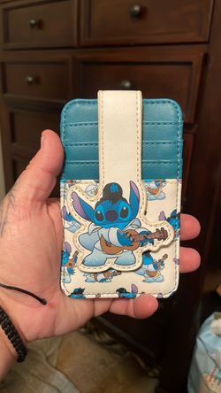 Stitch Elvis Card Holder Wallet