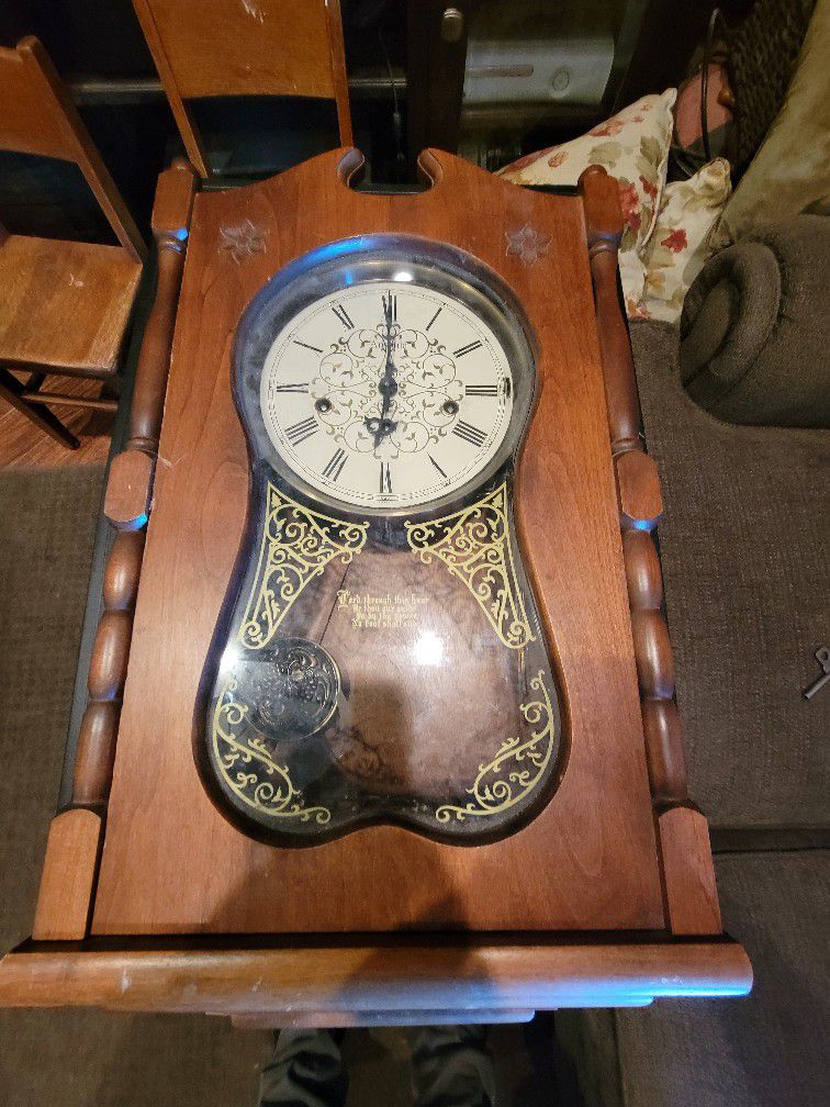 Antique Astonia Chime Clock