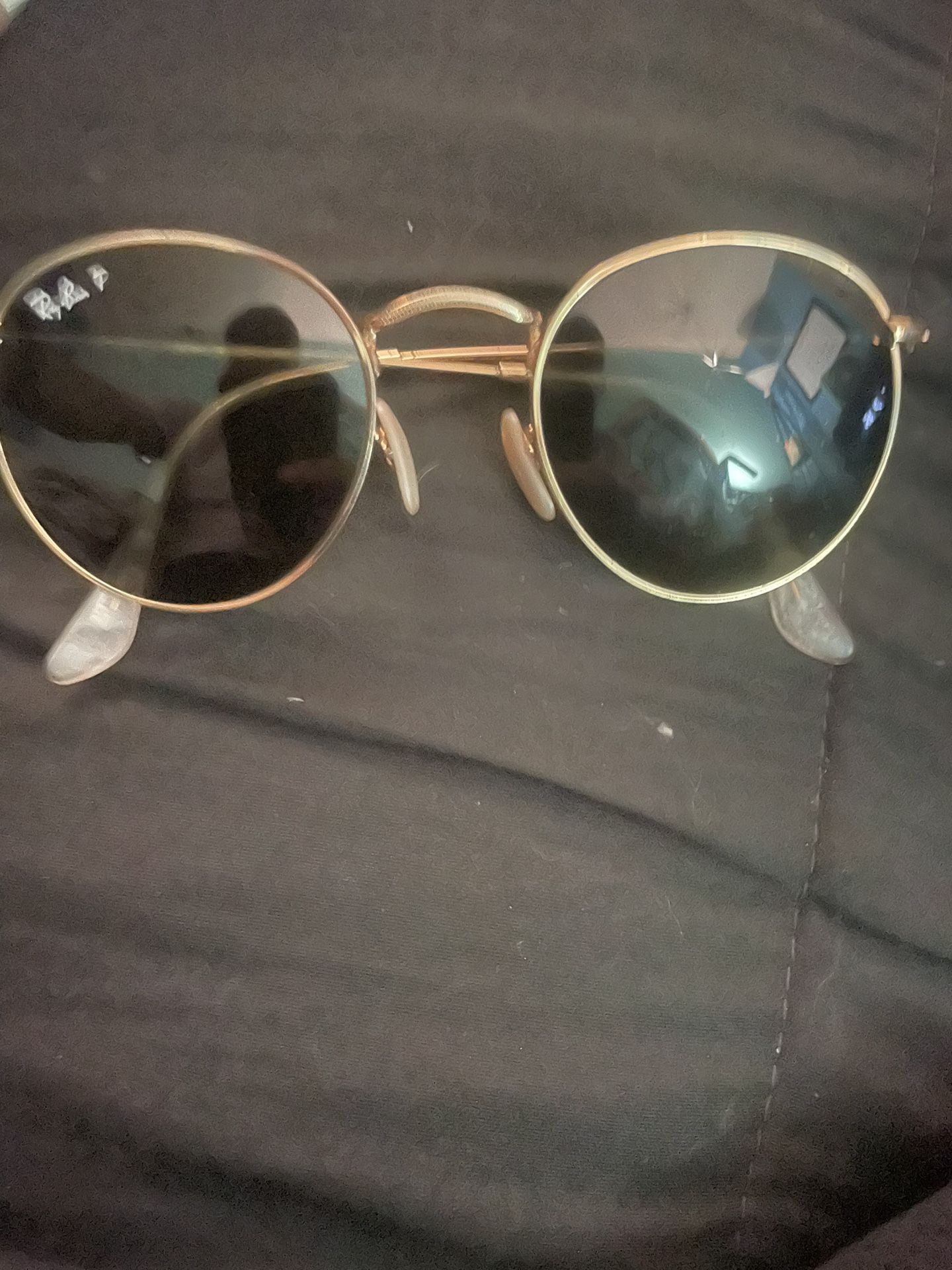 Raybans Round Titanium