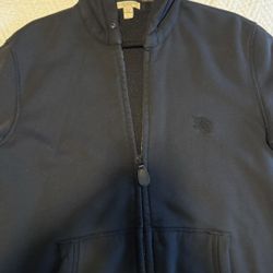 Burberry Black Zip Up Size L