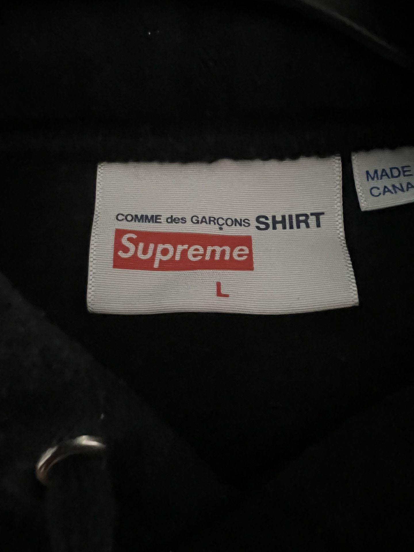 Supreme x CDG Hoodie