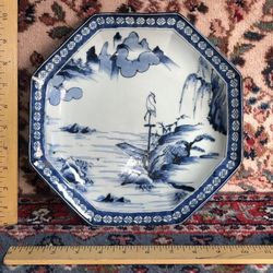 Antique Chinese Porcelain Plate 