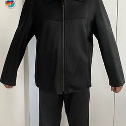 Perfect For Cold Weather - Fur Leather Coat For Sale 