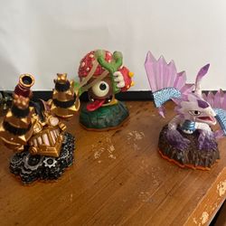 Skylanders Giants Figures Lot - Flashwing Shroomboom & Drill Sergeant