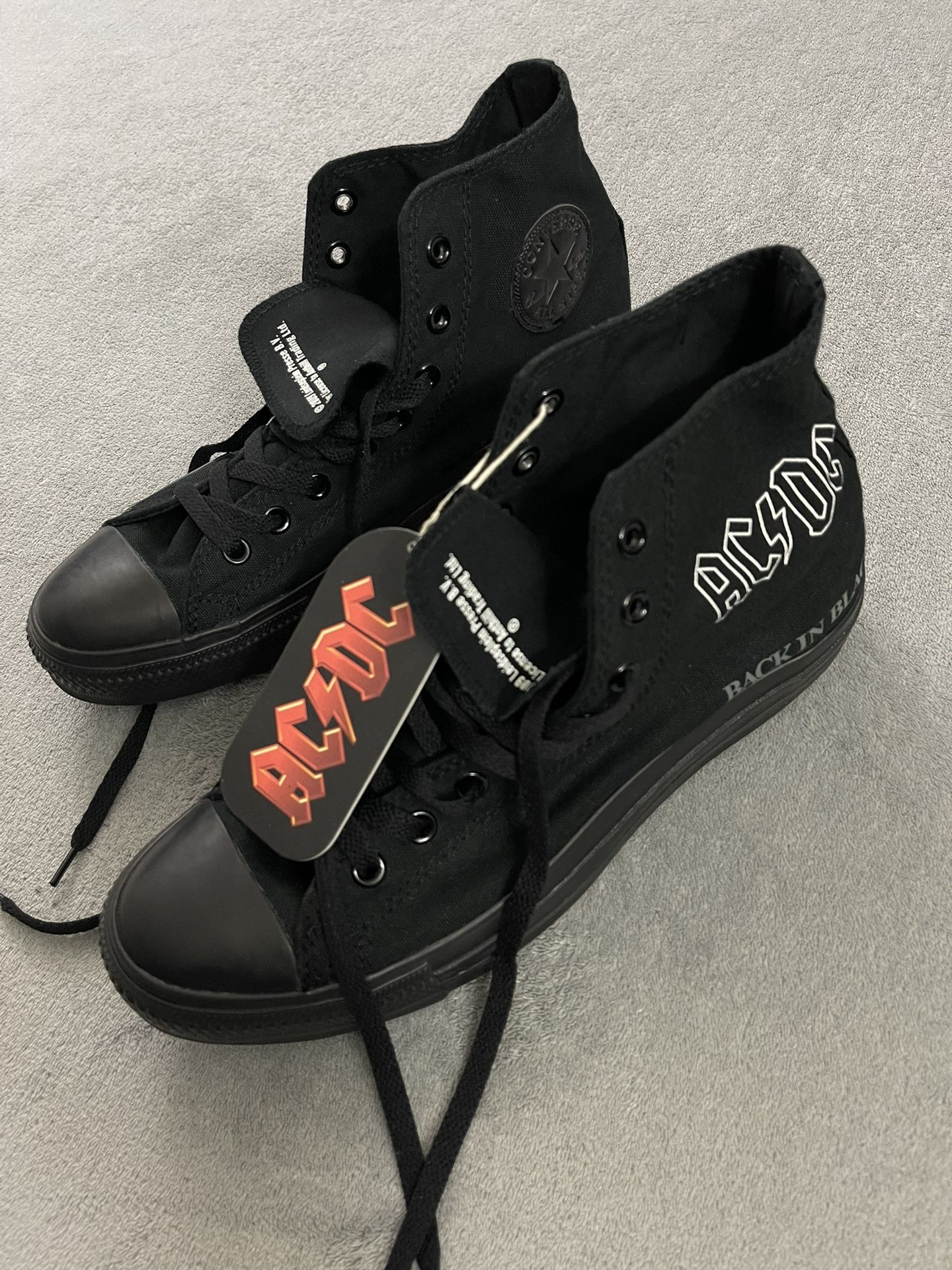 Converse All Star Limited Edition 2009 AC/ DC Back In Black Unisex