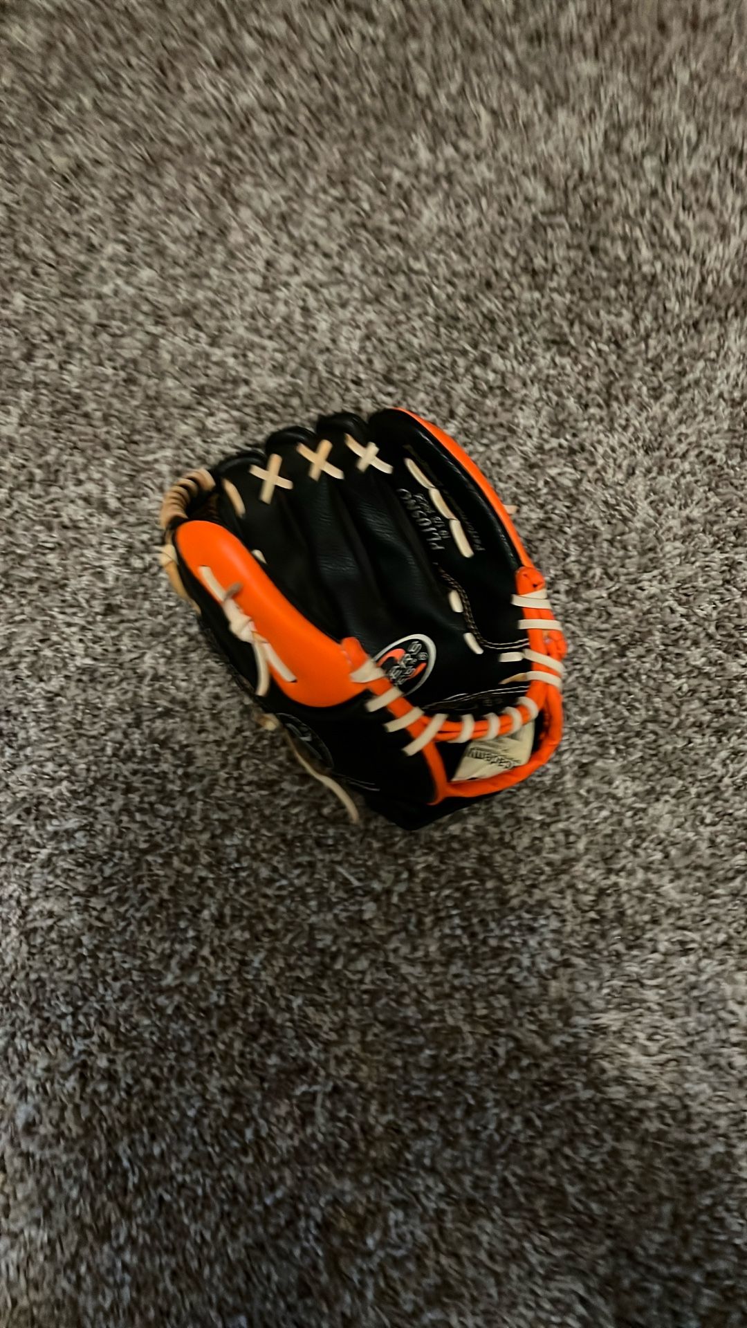 Orange Rollings Baseball Glove