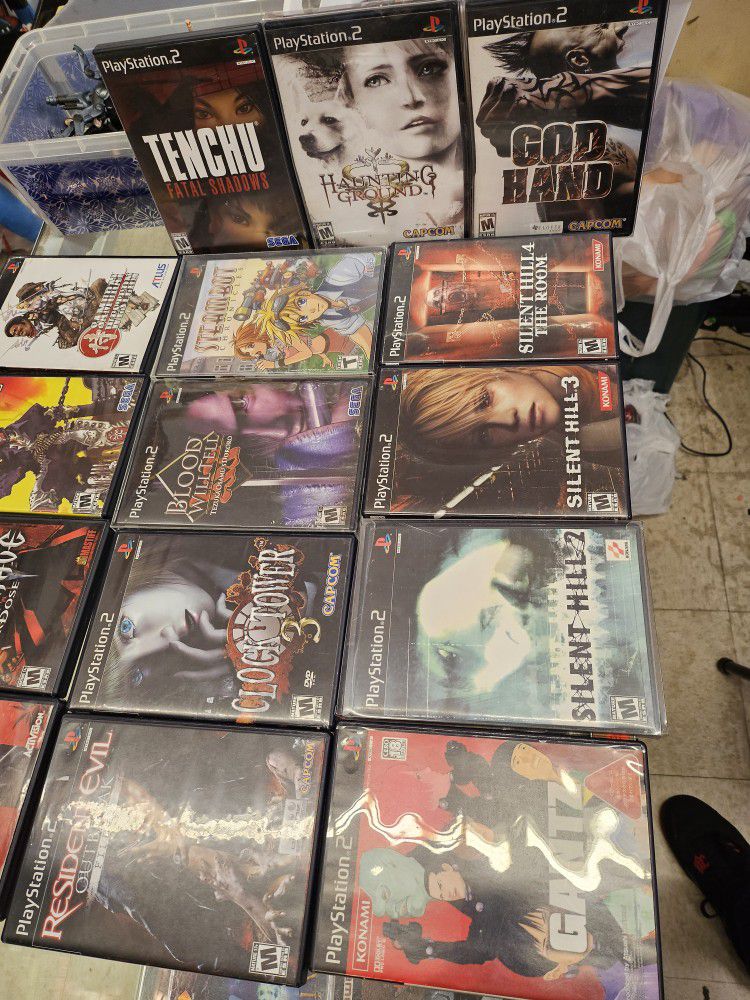 Lot Of Ps2 Games