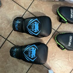 Venum Boxing Gloves And Punching Mitts