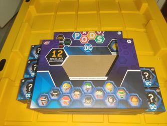 DC Nano Pods Super Heroes and Super Villains Blind Boxes Full Display Box