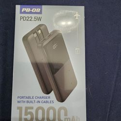 PB-08 PD22.5W portable charger