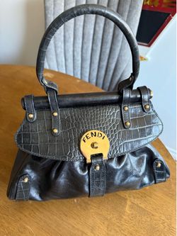 FENDI CROCODILE MAGIC BAG