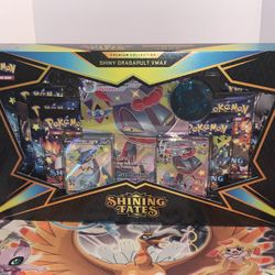 Pokemon Shining Fates Premium Collection Box Dragapult Art New Sealed 