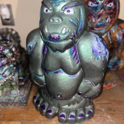 Handmade Gorilla Statue -$75
