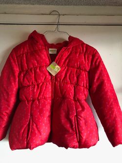 Jacket NEW para niña size. M(7-8)