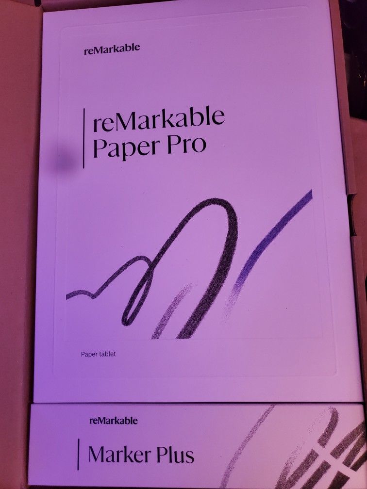 Remarkable Paper Pro Plus Marker Plus