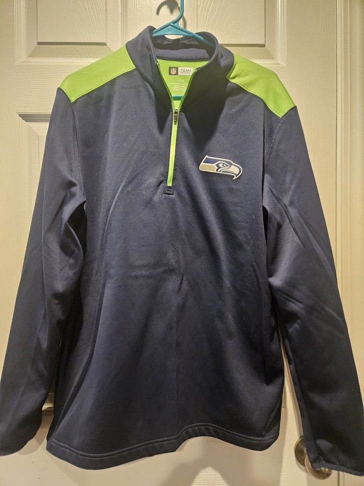 Mens Seahawks Pullover Large 