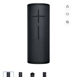 Ultimate Ears Portable Bluetooth Speaker, Black - NEW