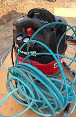 Central air compressor comes with hose