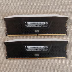 64GB Corsair RGB 6400mhz CL32 DDR5