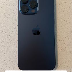 Apple iPhone 15 Pro Max - 256 GB - Blue (Unlocked) Excellent Condition