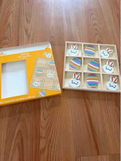 Easter tic tac toe game