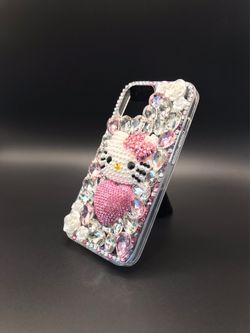 💖 Hello Kitty: Handmade Decoden iPhone 14 Case