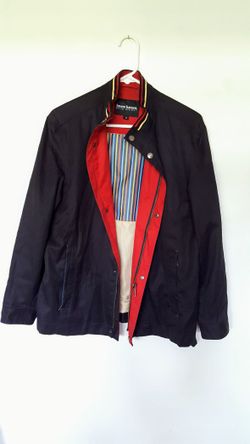 bruno banani men's jacket size Medium dark blue