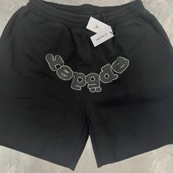 Black Spider Shorts Size Large-Great Condition