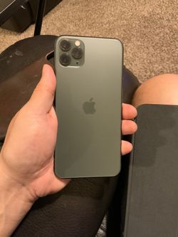 Att iPhone 11pro Max Midnight Green 512Gb