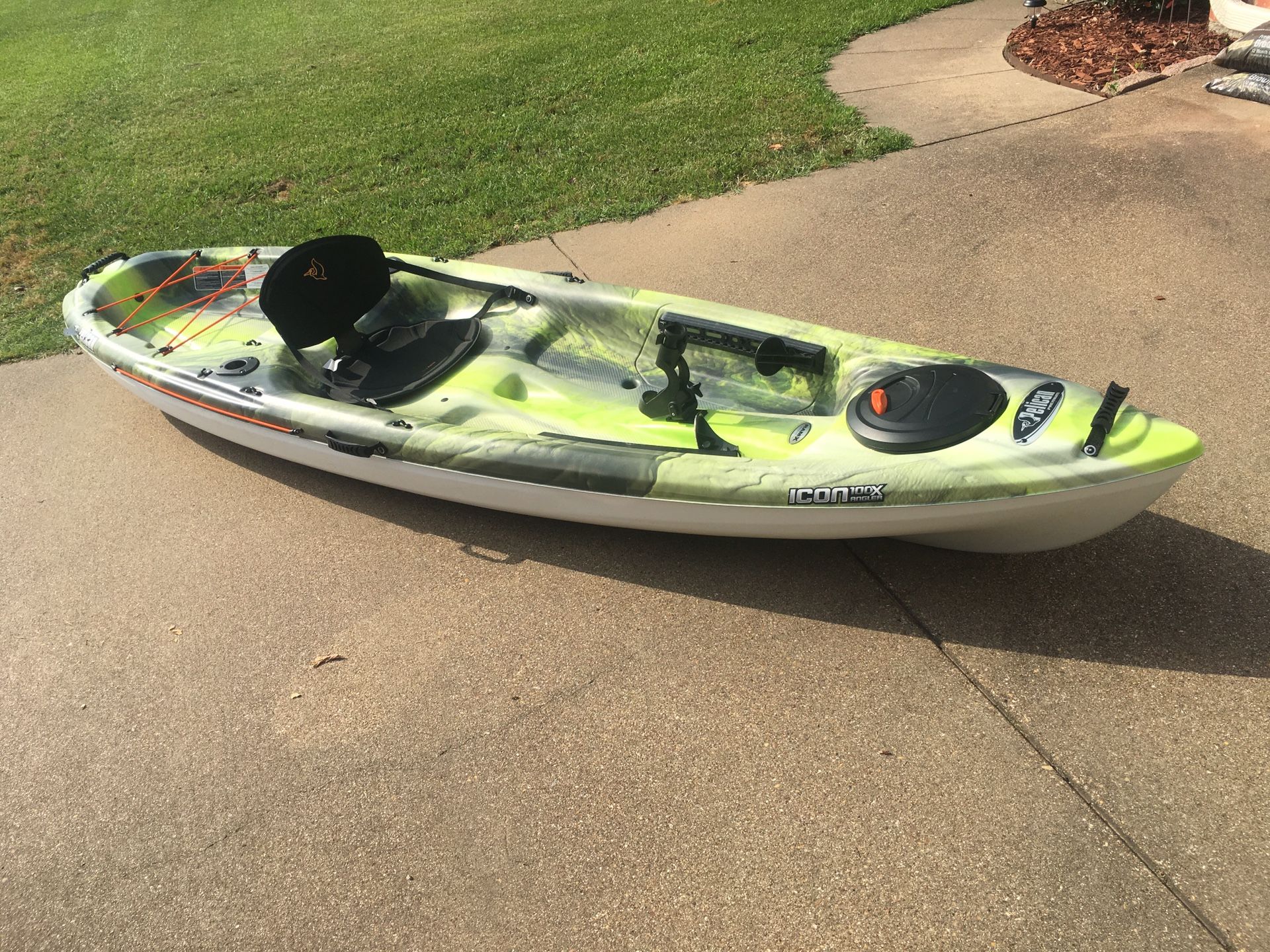 Pelican 10ft premium icon 100x angler fishing kayak