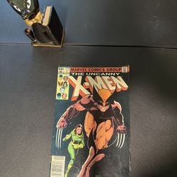 Marvel 1983 Uncanny X-Men #173 Wolverine & Rogue Comic, 7x10”