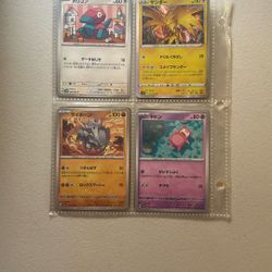 Japanese Pokémon Cards