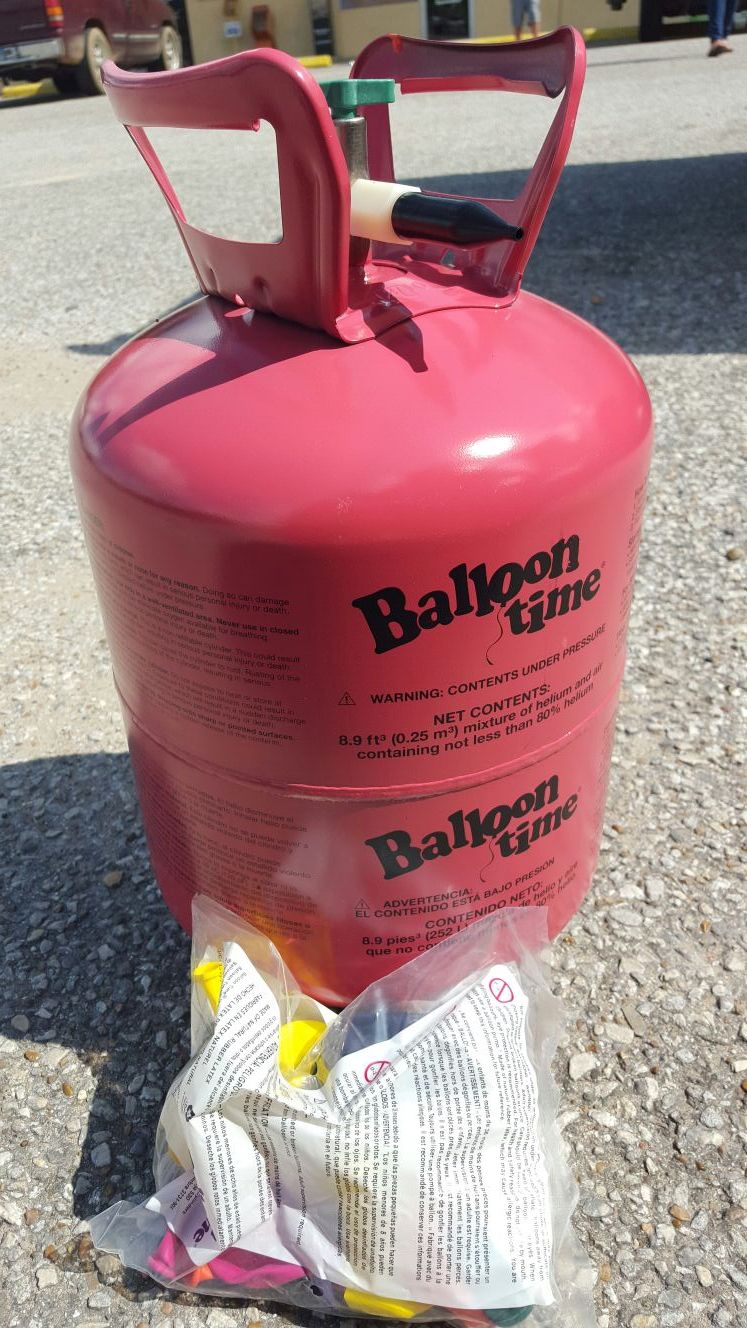 Helium Balloon tank BRAND NEW