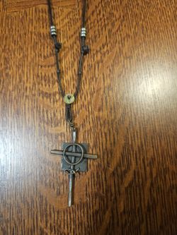 Copper Cross Necklace