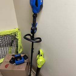 String Trimmer (40v) + Leaf Blower