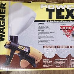 Wagner Power Text Texture Sprayer Brand New 