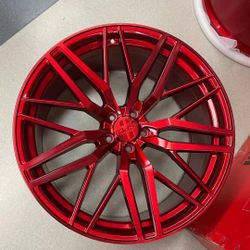 New rims 22x9 5x114.3 red candy fit Honda, Toyota, Lexus and more $412
