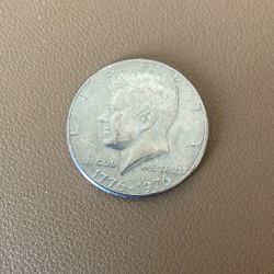 Clad Bicentennial Half Dollar Coin