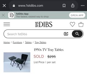 Green Table Stands