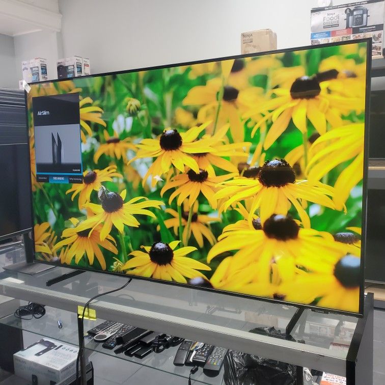 SAMSUNG 55" SMART TV LED 4K DU8000 LIKE NEW FANTASTIC PICTURE QUALITY GUARANTEED π―π₯π₯π₯π₯