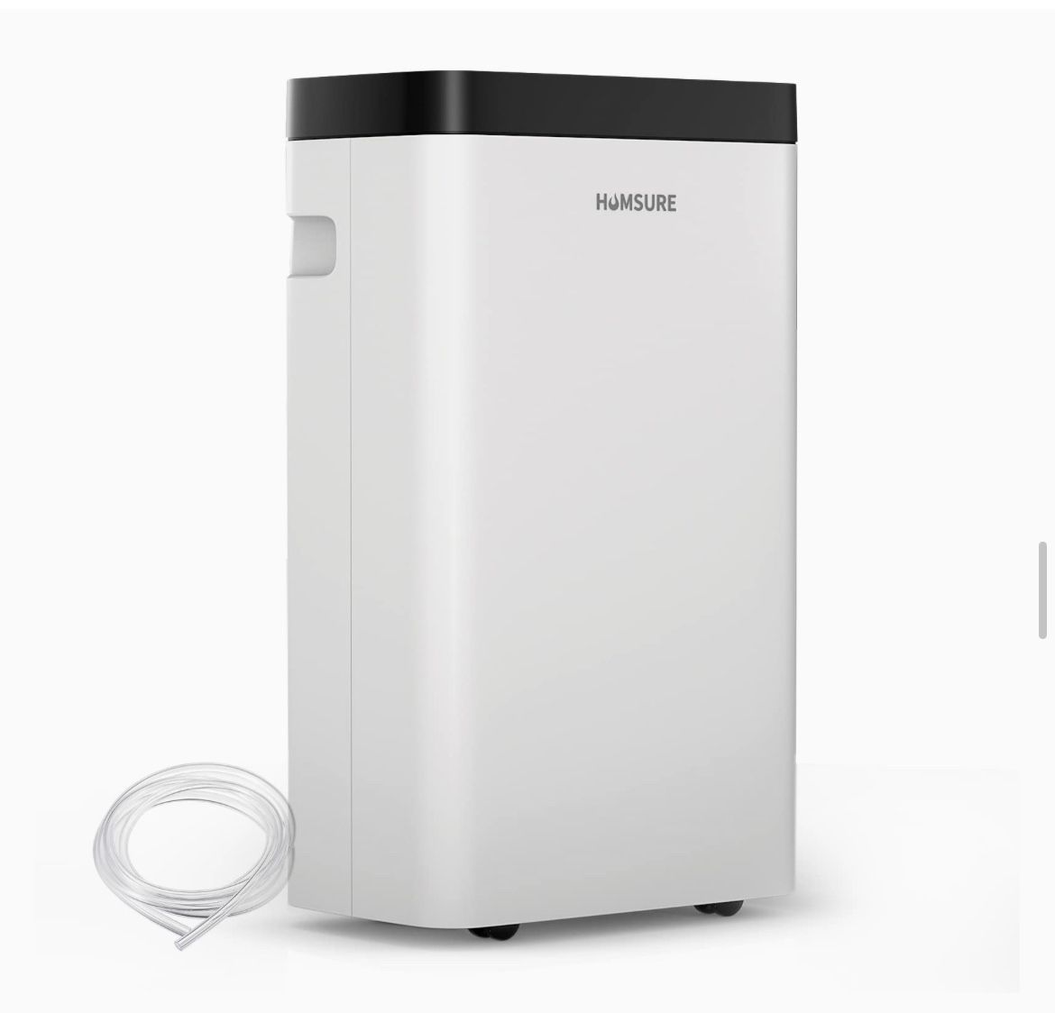 HUMSURE Dehumidifier 30 Pint 1,500 Sq. Ft, Basement Bathroom Bedroom Dehumidifier With Drain Hose, Medium To Large Home And Basement Dehumidifier, Sma
