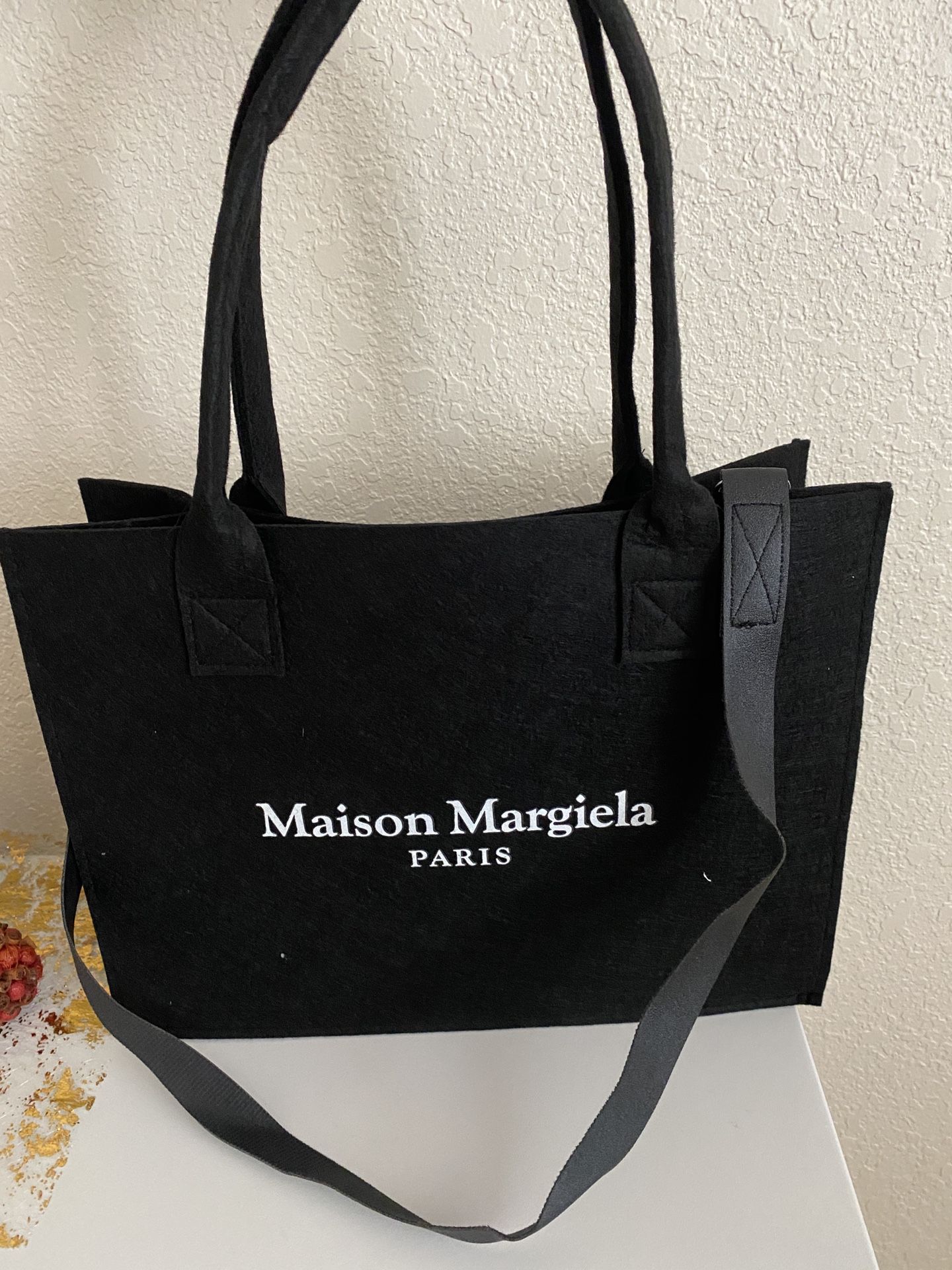 Maison Margiela Black Tote Bag 