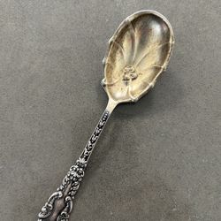 Four Vintage Sterling Silver Spoons 83 Grams Antique R Wallace & Sons Manchester Co