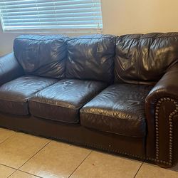 Couch , 2 Frames And 2 Little Desk Decorations 