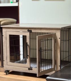 Wooden Dog Crate Furniture