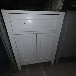24in Bath Vanity White NO Top