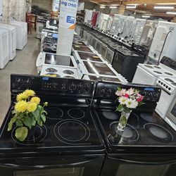Huge Liquidation Sale LANDLORD SPECIAL STORE FULL NICE CERTIFIED REFURBISH RECONDITION GENTLY USED WASHER DRYER FRIDGE STOVE OVEN STACKABLE FREE WARRA