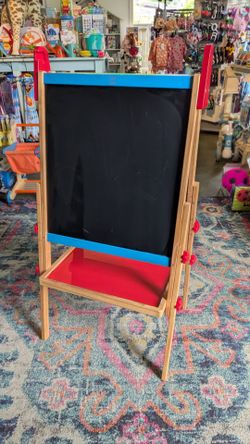 Hape Art Easel Drawing blackboard whiteboard toddler kids