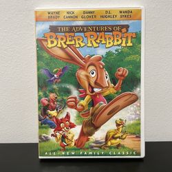 The Adventures of Brer Rabbit DVD Movie Animated Wayne Brady Nick Cannon 2006